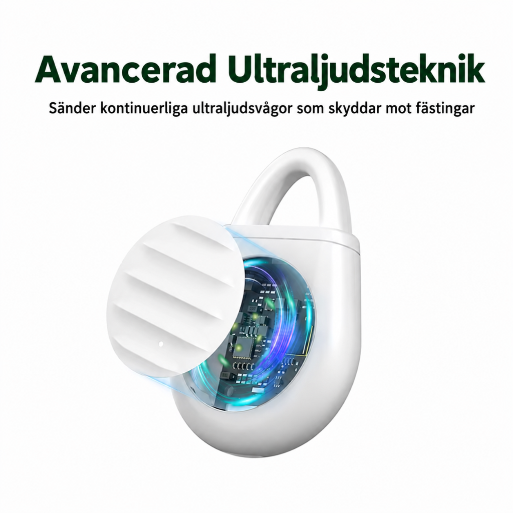 TickFree™ — Ultraljudsskydd mot fästingar för hund