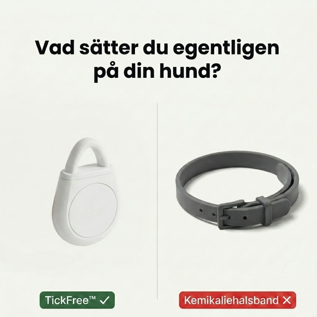 TickFree™ — Ultraljudsskydd mot fästingar för hund
